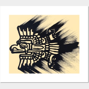 Aztec Eagle Posters and Art